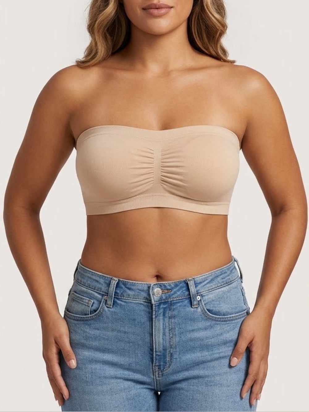 Reitmans Nude Seamless Bandeau Top